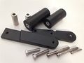 No Cut Frame Slider For 2009 2010 2011 Kawasaki Ninja 650 Ex650 650r Black B00ywcpd4a 