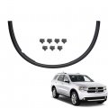 Wflnhb Black Plastic Fender Trim Molding Moulding Front Passenger Right Side Rh Hand Replacement For Durango 2011-2019