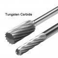 Uxcell Tungsten Carbide Rotary Files 1 8 Shank Single Cut Cylindrical Radius End Burrs Tool 3mm 6mm Dia For Die Grinder Drill