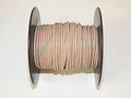 Tan Green Striped 18 Ga Awg Gxl Wire 100 Spool For Automotive Truck Motorcycle Rv General Purpose Copper 94 O D Abrasion 