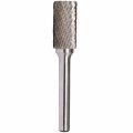 Sa-5 Tungsten Carbide Burr Rotary File Cylindrical Shape Double Cut For Die Grinder Drill Bits 1 4 Inch Diameter Of Shank And 2 