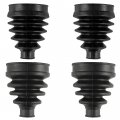 Caltric 2 Front Axle Inner And Outer Cv Boot Kit Compatible With Can-am Outlander Max 400 Xt 2006-2012