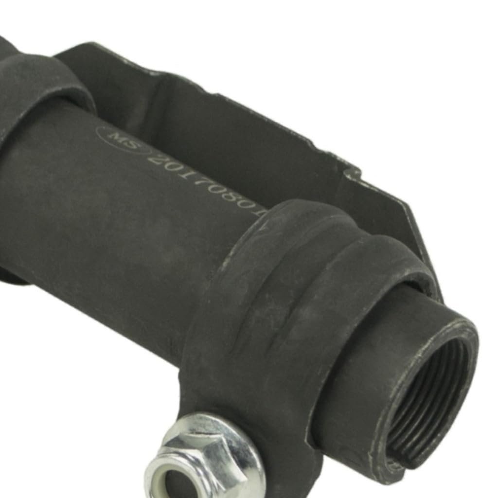 Tie Rod End Adjusting Sleeve For 1997 1998 1999 2000 Mercury Mystique Steel Black Medium Thread Front Position