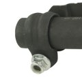 Tie Rod End Adjusting Sleeve For 1997 1998 1999 2000 Mercury Mystique Steel Black Medium Thread Front Position