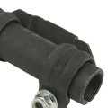 Tie Rod End Adjusting Sleeve For 1997 1998 1999 2000 Mercury Mystique Steel Black Medium Thread Front Position