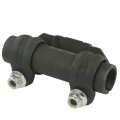 Tie Rod End Adjusting Sleeve For 1997 1998 1999 2000 Mercury Mystique Steel Black Medium Thread Front Position
