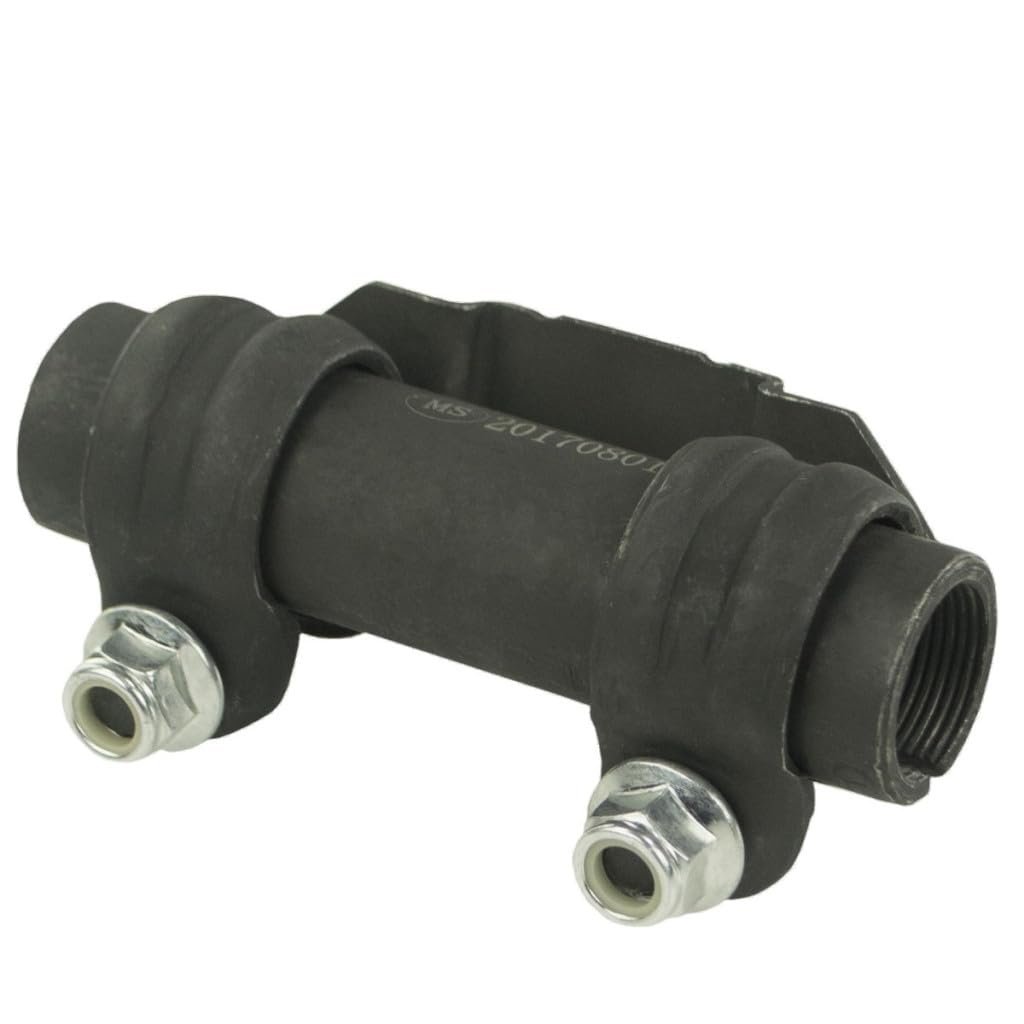 Tie Rod End Adjusting Sleeve For 1997 1998 1999 2000 Mercury Mystique Steel Black Medium Thread Front Position