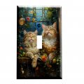 Victorian Rose Cats Decorative Switch Plate Cover For Home Da Corplate Cat Switch 