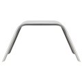 Recpro Trailer Steel Fender 16 Gauge Round And Flat Top Diamond Smooth Design Smooth 10 X 34 17