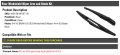 Rear Windshield Wiper Arm And Blade Kit Compatible With 2004-2010 Bmw X3 E83