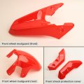 Minho Motorcycle Modified Front Fender Kit Red Color Fit For Honda Grom Msx125 Sf 2013-2016 Parts