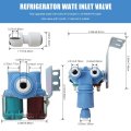 Vicue Premium W10408179 Wpw10179146 W10179146 Replacement Water Inlet Valve Kit Compatible For Kenmore Fridge Models 106