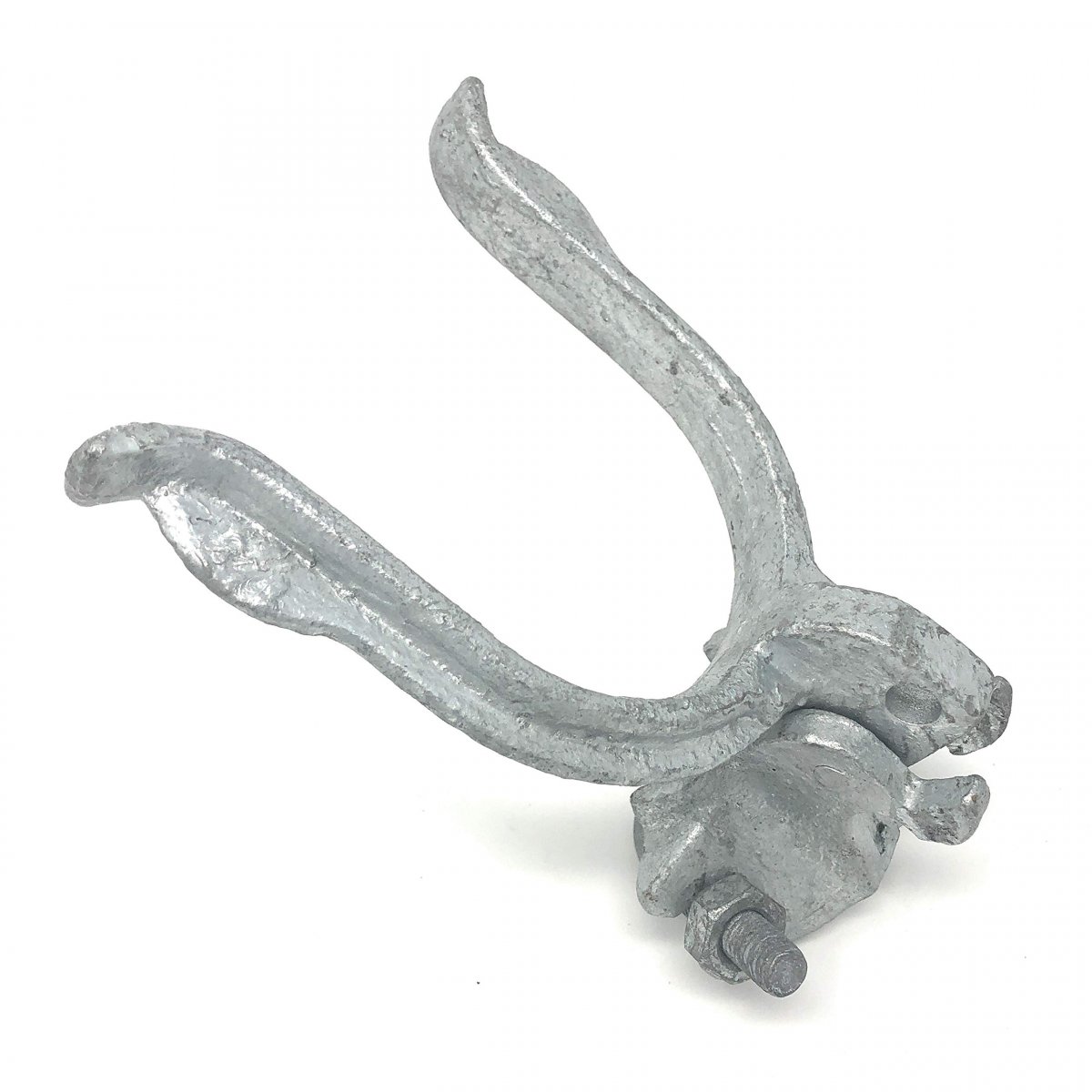 Chain Link Fence Gate Fork Latches Malleable Fits 1-3 8 Frame O D 2-7 Inch Round Post