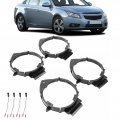 Fydun 4pcs Car Speaker Adapter Rear Front Door With Wire Harness 2 Pair Replacement For Buick 6 5inch 2008 2012