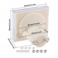 Uxcell Analog Current Panel Meter Dc 0-500ua 85c1 Ammeter For Circuit Testing Charging Battery Ampere Tester Gauge Pack Of 1