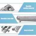 Uxcell 1 Pair 7mm Aluminium Alloy Motorcycle Footrest Footpeg Foot Rest Peg Bike Bicycle Cycling Silver Tone For Yamaha