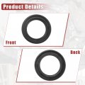 Uxcell Engine Crankshaft Seal No 90311-41007 For Toyota 4runner 1987-2018 Lexus Gx460 2010-2018 Rubber Black