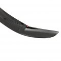 Aintier 1pc Carbon Fiber Spoiler Wing Compatible For 2021-2022 Hyundai Elantra Glossy Black Rear Trunk Tail