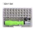 Electronics Repair Tool Kit 32 In 1 Magnetic Precision Screwdriver Tweezer Sets For Repairing Mobile Computer Laptop Small Home