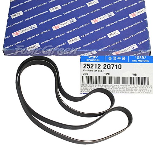 Genuine 25212-2g710 Ribbed V Belt For Car