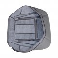 Secosautoparts Driver Passenger Side Bottom Leather Seat Cover Gray Compatible With Toyota 4runner 1996 1997 1998 2000 2001