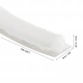 Uxcell Self Adhesive Brush Seal Weather Stripping 3 16 X 8 49ft Door Strip For Sliding Sash Window Wardrobe White