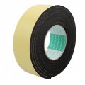 Uxcell 3meter 50mm X 5mm Single-side Adhesive Shockproof Sponge Foam Tape Yellow Black