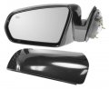 Mirror Power Heated Black Left Lh Driver Side For 07-10 Chrysler Sebring Sedan 