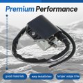 Black Ignition Coil Replacement For Arcticcat 375 400 2x4 4x4 Part Number 3430-055 Fits Models 2002 To 2008