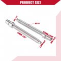 Hihaha No 55078114aa Headlight Horizontal Adjustment Screws For Jeep Wrangler Jk 2007-2018 Inner Durable 2 Pcs Silver Tone