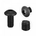 Uxcell M4x8mm Hex Socket Button Head Cap Bolts Screws Alloy Steel 200pcs
