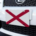Graphics More Alabama State Flag Novelty Metal Vanity Tag License Plate