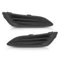 Front Bumper Fog Light Cover Lamp Bezel Left And Right Side Black For Ford Fiesta 2014-2019 D2bz15266aa D2bz15266ba 