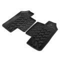 Keenso 1 Pair Rear Floor Mat Non Slip Rubber Door Foot Pad For Jk 2 Doors 2007-2017 