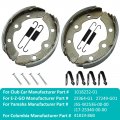 101823201 Club Car Brake Shoes Springs Pins Kits For Ds Precedent Yamaha G1 G2 G3 G5 G8 G9 G11 E-z-go Gas Electric Golf Cart