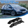 X Autohaux Pair Of Front Bumper Bracket Retainer Spacer Mounting Support Driver And Passenger Side 71193-tr0-a01 For Honda