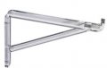 Clear Lucite 4 In Shelf Brackets Pair Lb154 Wall Mount Handcrafted Polished Finish