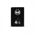 Ch4x4 Small Dual Push Switch For Toyota Tacoma Fj Cruiser Land Fortuner Hilux 4runner Prado 12v 3amp A Locker Compressor Symbol
