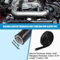 X Autohaux 5 8 Id 10ft Heat Shielded Fire Sleeve Silicone Coated Fiberglass Tape For Automotive Hose Lines Wires Electrical