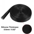 X Autohaux 5 8 Id 10ft Heat Shielded Fire Sleeve Silicone Coated Fiberglass Tape For Automotive Hose Lines Wires Electrical