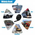 X Autohaux 5 8 Id 10ft Heat Shielded Fire Sleeve Silicone Coated Fiberglass Tape For Automotive Hose Lines Wires Electrical