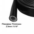 X Autohaux 5 8 Id 10ft Heat Shielded Fire Sleeve Silicone Coated Fiberglass Tape For Automotive Hose Lines Wires Electrical