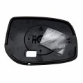 Driver Left Side Mirror Glass Assembly With Plastic Back Plate Non-heated For 2009-2013 Toyota Corolla Matrix