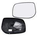 Driver Left Side Mirror Glass Assembly With Plastic Back Plate Non-heated Compatible 2009-2013 Toyota Corolla Matrix