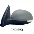 Spieg Vw1320140 Driver Side Mirror Replacement For Vw Volkswagen Tiguan 2009-2017 Heated Turn Signal Light Puddle Lamp Power