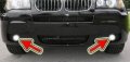 Fog Lights Driving Lamps For 2006 2007 Bmw X3 3 0i 