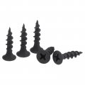 8 X 25 32-inch Wood Screws Phillips Flat Head Carbon Steel Self Tapping Black 200pcs 