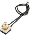 S751 Push Button On Off Switch 10a Spst For Rv Interior Lights Black Wall Mount Universal Fit Copper Contacts Ul Specified 