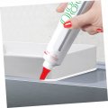Angoily 40 Pcs Nozzle Glue Remover Caulking Tool Sausages Sausage Tips Finishings Kit Finisher Caulk Tool Pull Set Plastic