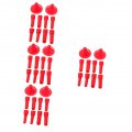 Angoily 40 Pcs Nozzle Glue Remover Caulking Tool Sausages Sausage Tips Finishings Kit Finisher Caulk Tool Pull Set Plastic
